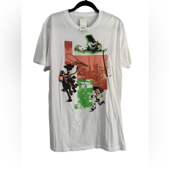 Toy Story T-Shirt Disney Pixar LG Unisex Woody Jessie New w/ Tags - Picture 4 of 7